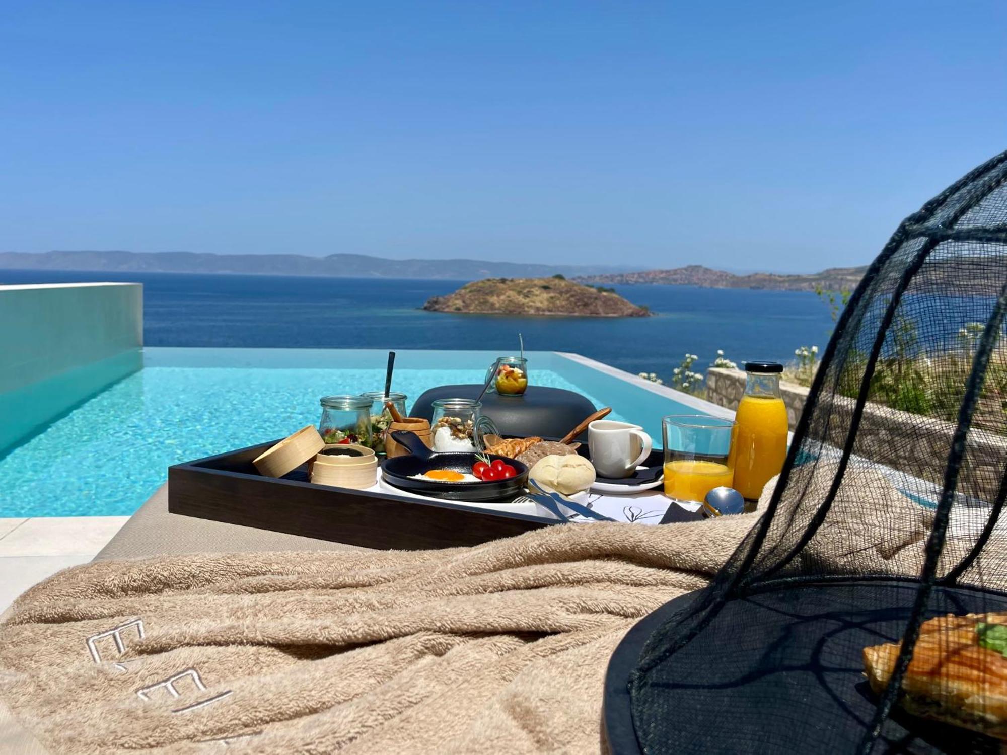 Eleia Seafront Rooms & Villas Petra  Ngoại thất bức ảnh