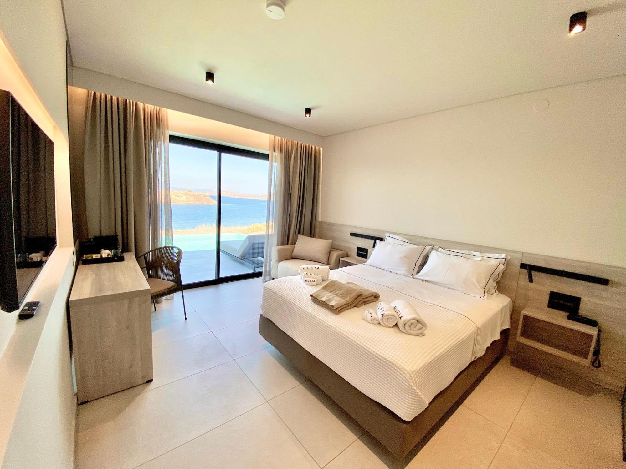 Eleia Seafront Rooms & Villas Petra  Ngoại thất bức ảnh