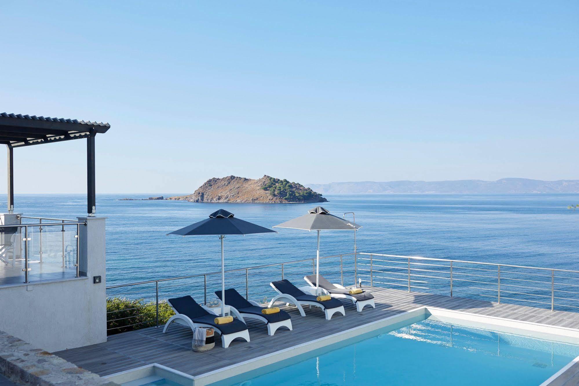 Eleia Seafront Rooms & Villas Petra  Ngoại thất bức ảnh